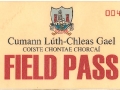 2011 PIFC Final Match Day Field Pass