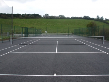 Relocated Tennis Courts