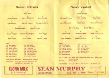 1998 County Junior Football Semi