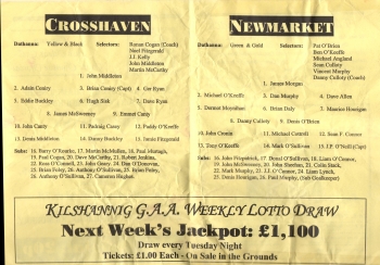 1998 County Junior Football Quarter