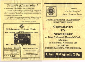 1998 County Junior Football Quarter