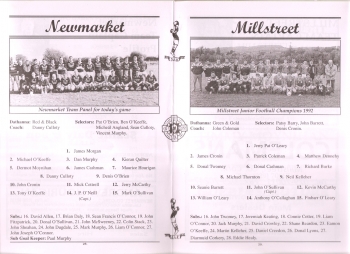 1998 Duhallow Junior Football Final