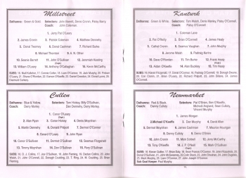 1998 Duhallow Junior Football Semi