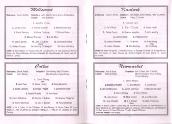 1998 Duhallow Junior Football Semi