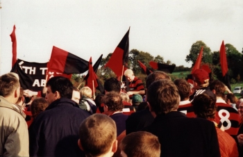 JP O Neill collects the Duhallow Cup