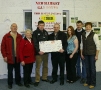 Lotto Winner Receives Cheque